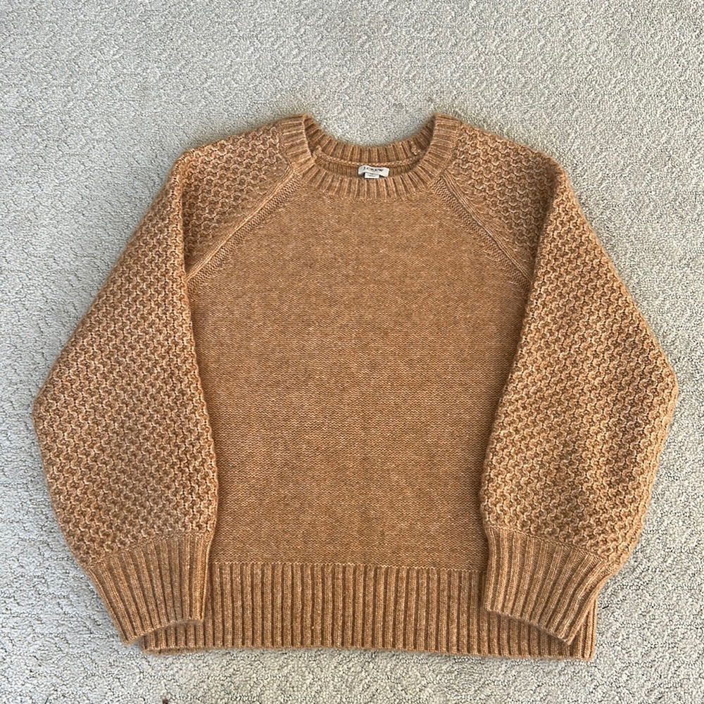 Jcrew Honeycomb Sweater Size Medium